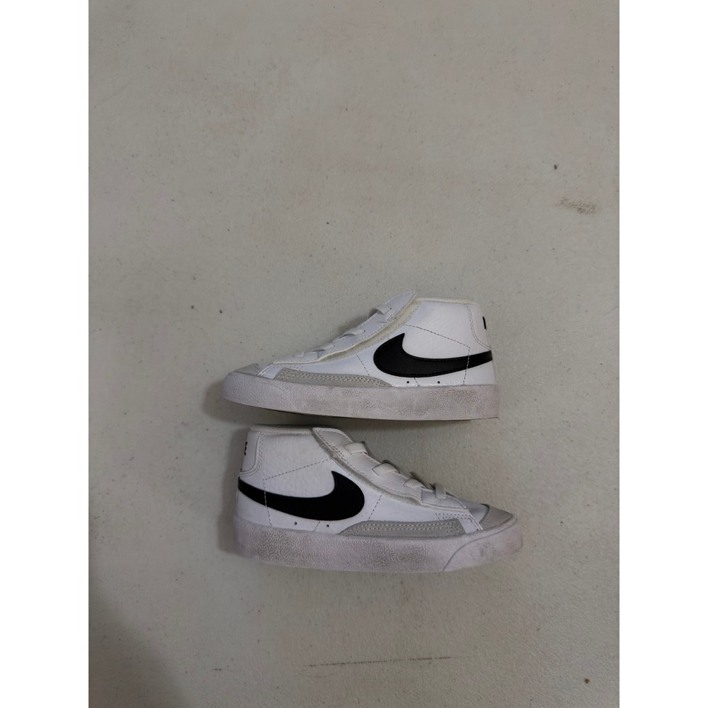 Nike Blazer Mid 77 White Black 10C #3073